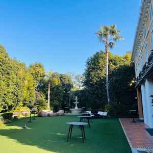 想像よりもかなり広いガーデンでした。