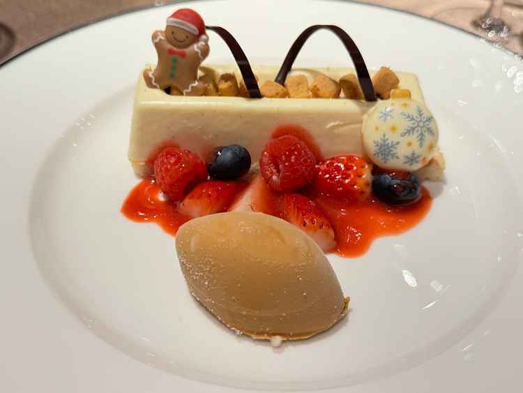 試食のスイーツ