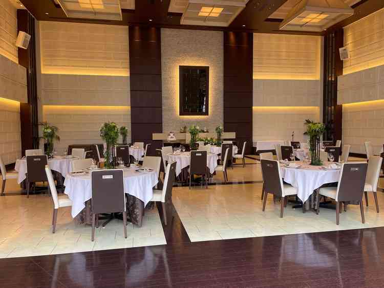 披露宴会場の写真です