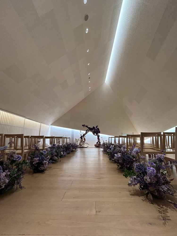 チャペルが洗練された空間で魅力を感じました。