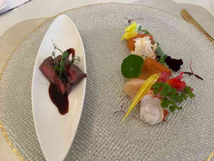 盛り付けもよく、おいしかったです