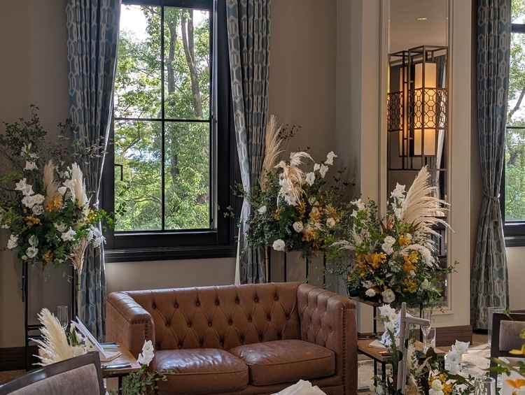 披露宴会場②。