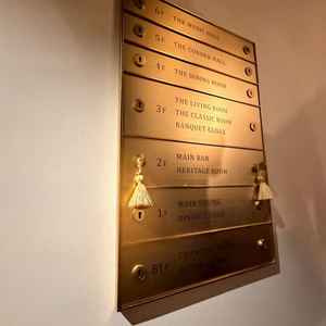 フロアの案内です