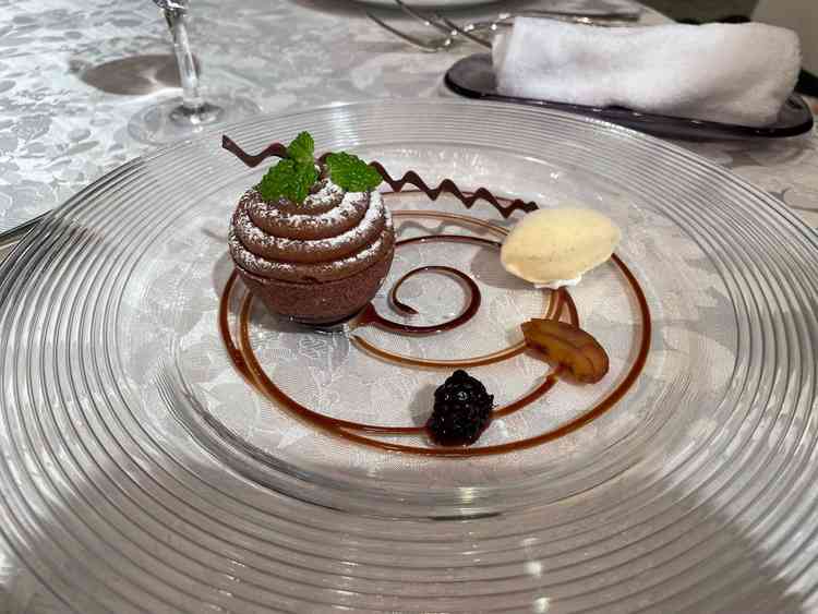 チョコタルトのモンブラン