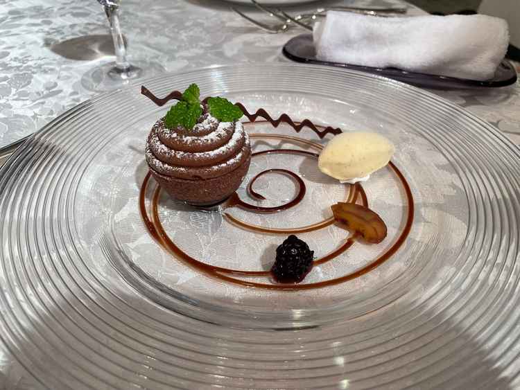 チョコタルトのモンブラン