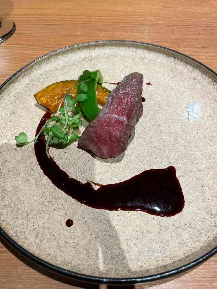 試食のメイン料理。野菜にもこだわっており、評判通り本当に美味しかったです。