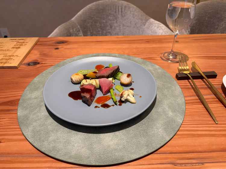 お肉が美味しい豪華な試食