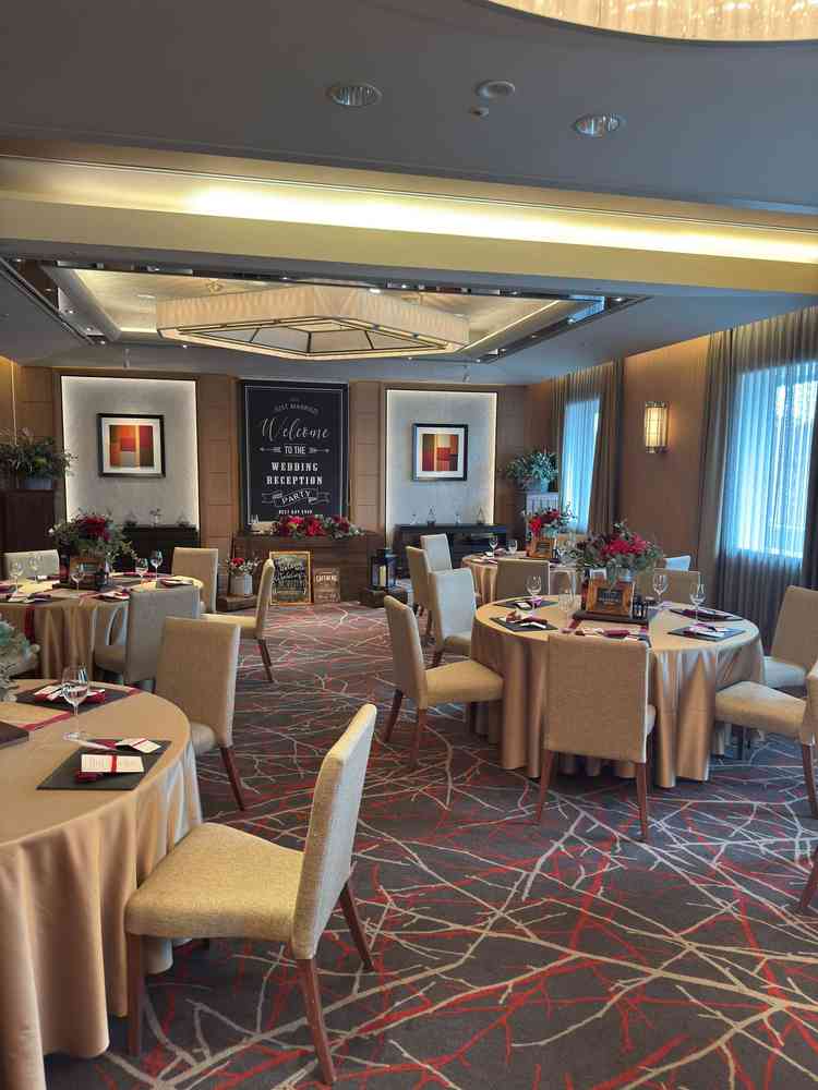 少人数にピッタリの披露宴会場。