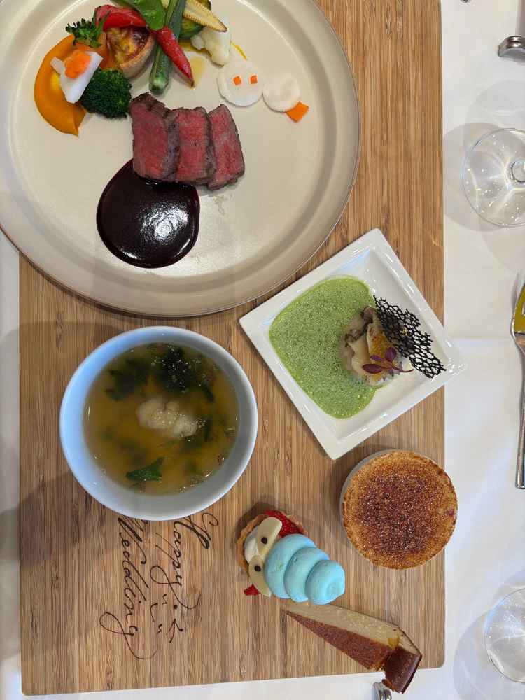 高級感ある料理で、どれも美味しかったです。