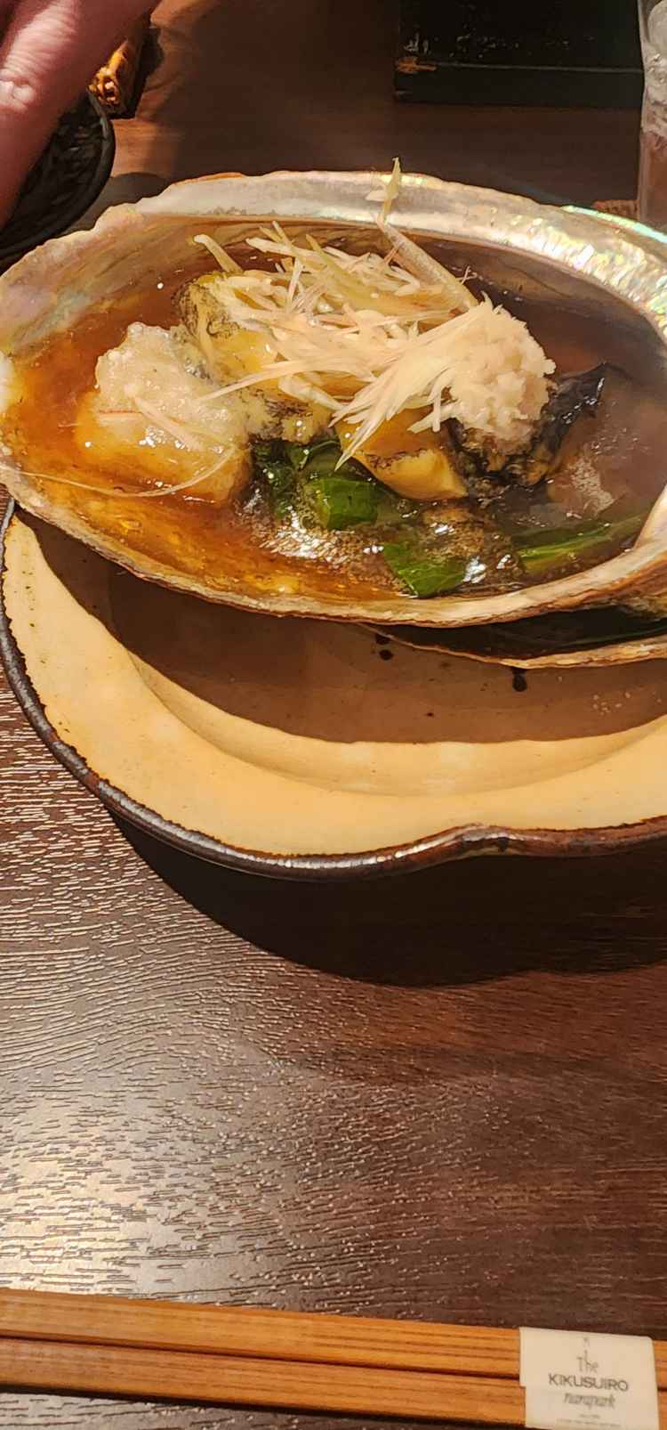 料理長自ら出してくださったお料理