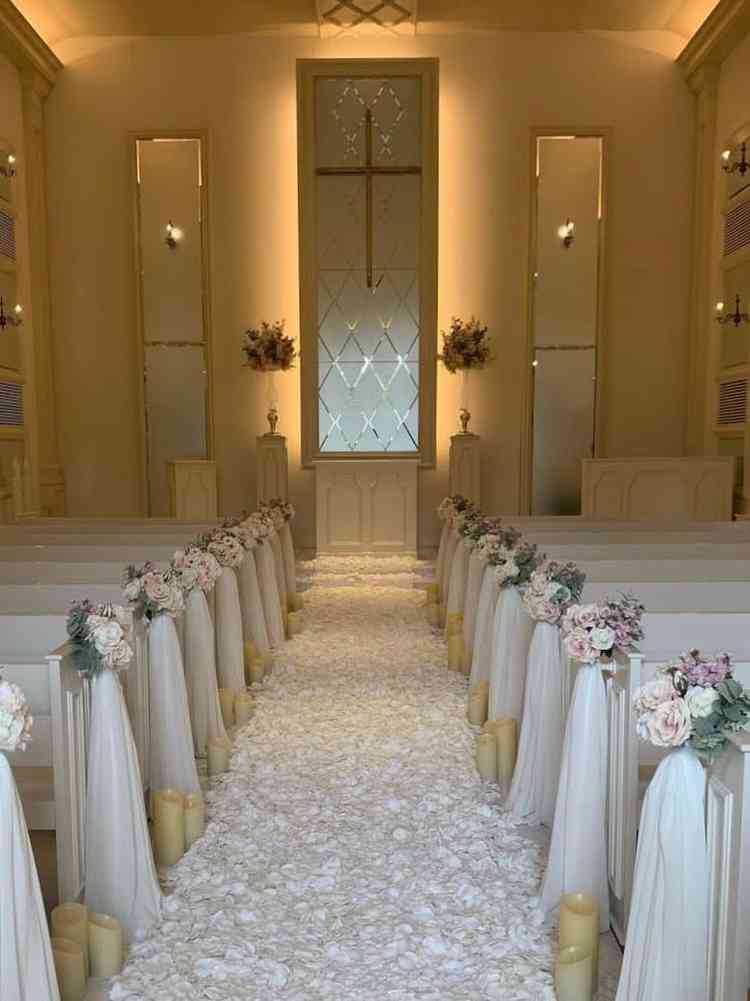 ホワイトハウスのチャペルの写真です。