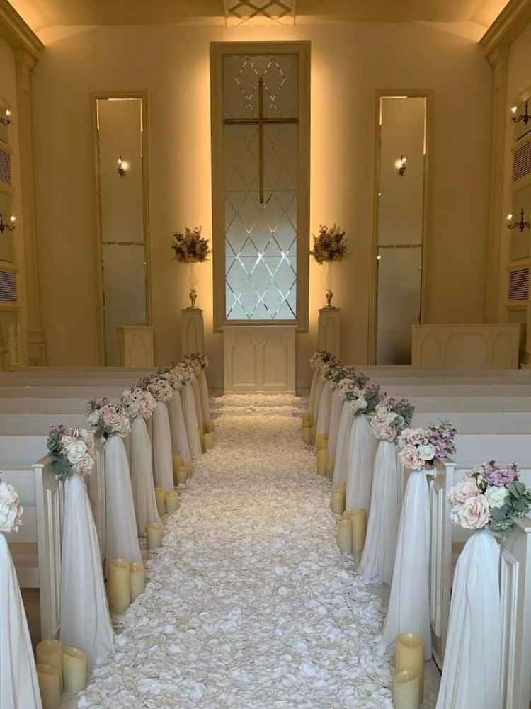 ホワイトハウスのチャペルの写真です。