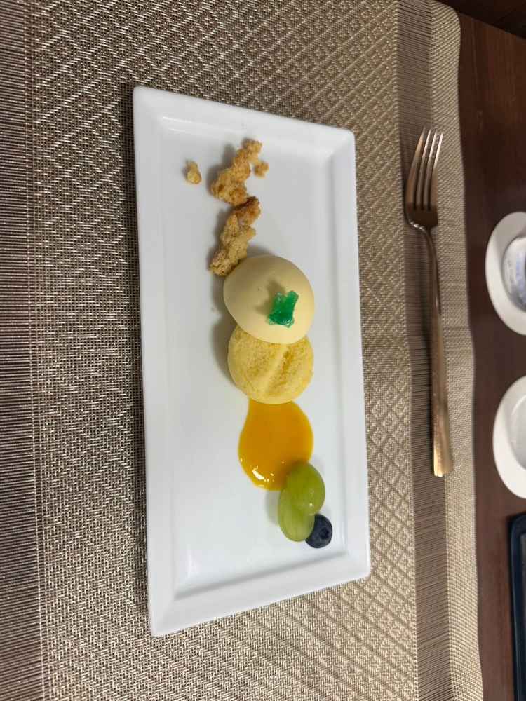 試食のデザートもおいしかったです。