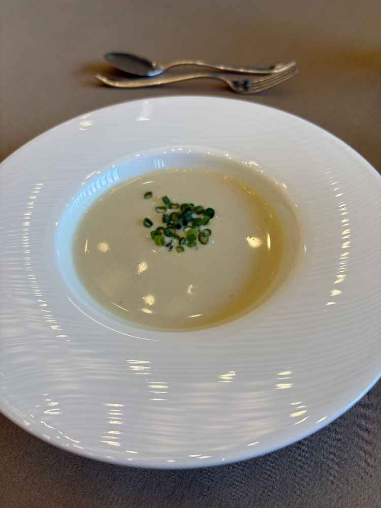 試食の男爵芋もビシソワーズ