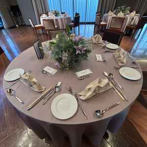 こちらの披露宴会場がとても良かった。