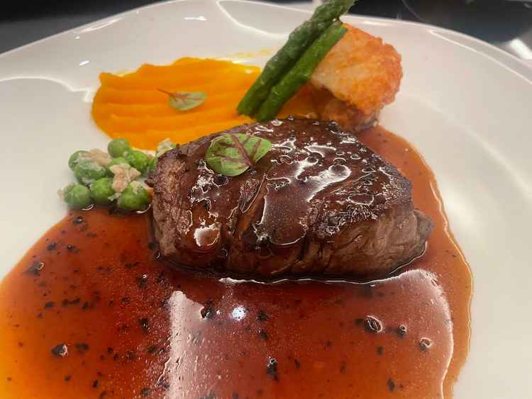 柔らかいお肉でした。