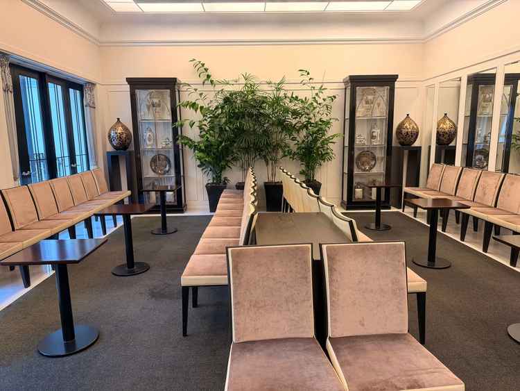 ゲストの待合スペース