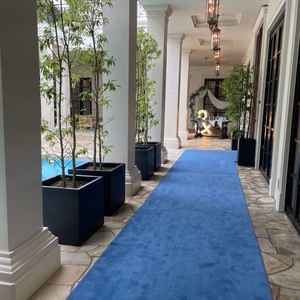 外から入ってすぐの景色！幻想的で広々とした空間が広がっていました。