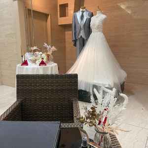 待合室で展示されているドレスはもちろん素敵でしたが、ドレスの種類がとても豊富だと伺ったので期待大です