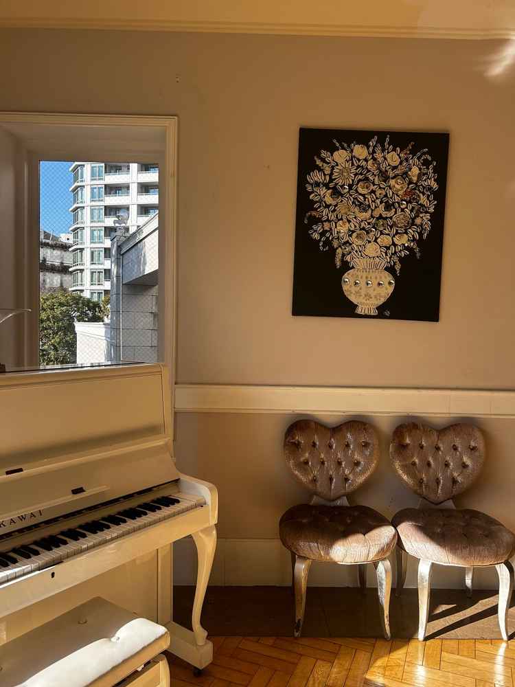 披露宴会場の前にも広いスペースがあり、のびのびこどもたちが過ごせそうでした！