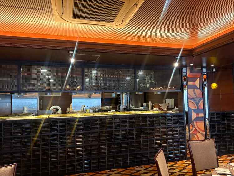 披露宴会場のライブキッチン