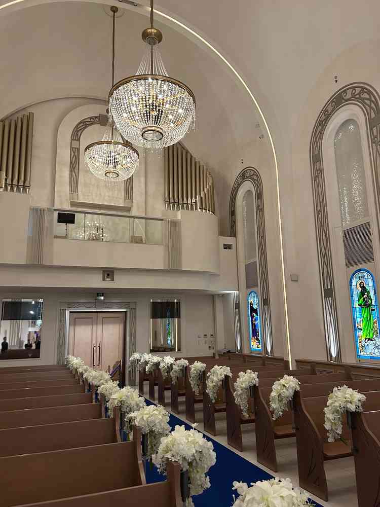 式場の入り口の写真