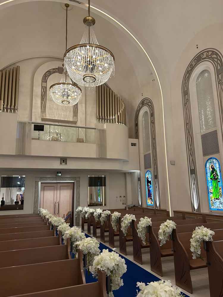 式場の入り口の写真