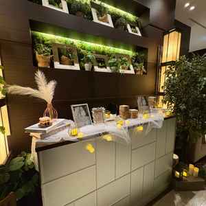 1フロアの入り口。こちらの装飾はついてくる。こだわりたい方は全て最初から作ることもできるとのこと。