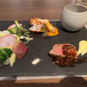 料理も地産地消にこだわっていてとてもおいしかったです。