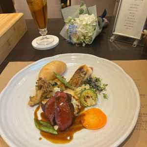 醤油やお味噌も使われており、和風テイストのフレンチでした。参加者にも喜んでいただけそうです。