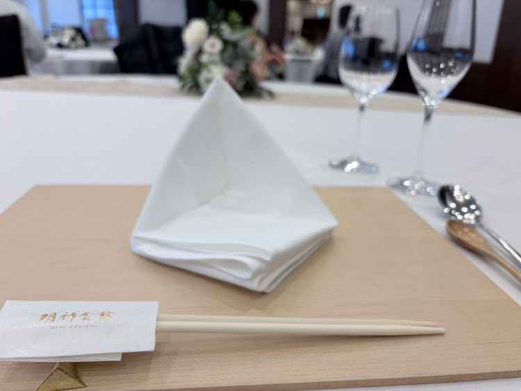 お箸でのお食事でした。