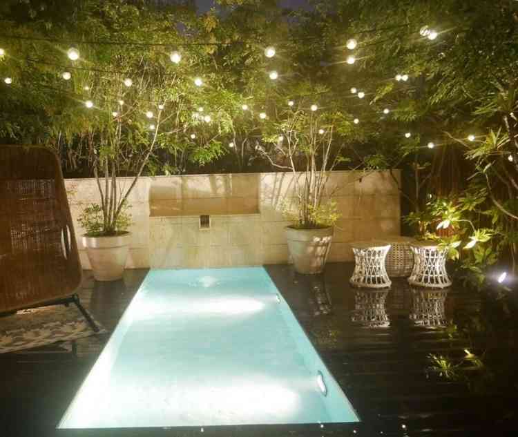 披露宴会場から外にも出られます。ここでデザートビュッフェなどできるそうです。