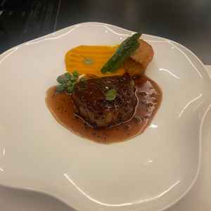 試食のメイン料理はとても美味しかった。