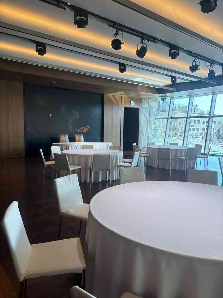 当日見学できた披露宴会場