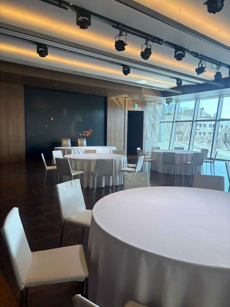 当日見学できた披露宴会場