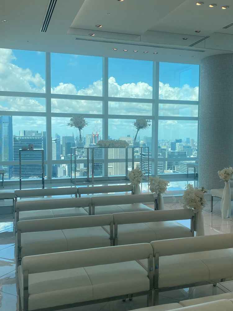 明るい挙式会場