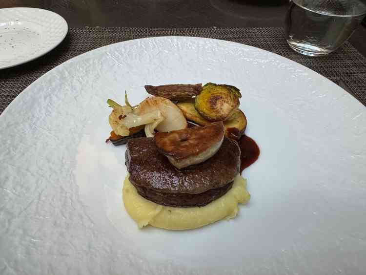 試食で頂いたメイン料理。非常においしかったです。