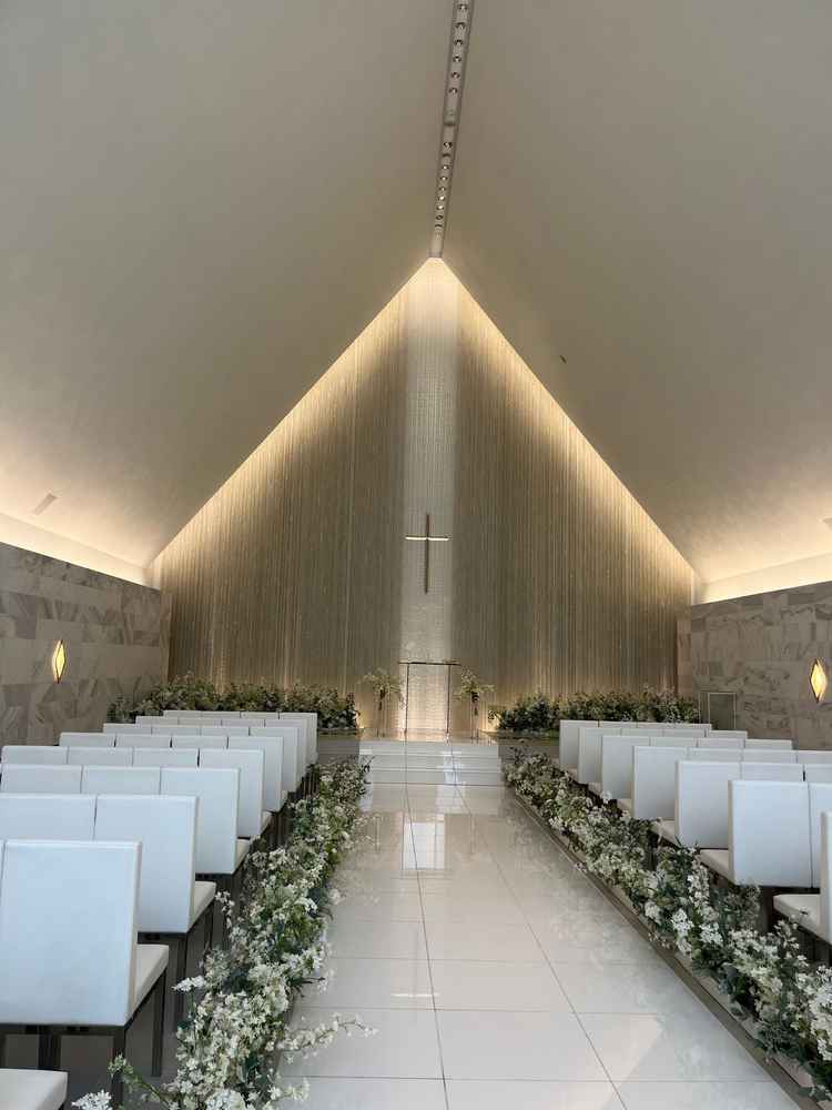 白を基調としていてとても綺麗だった