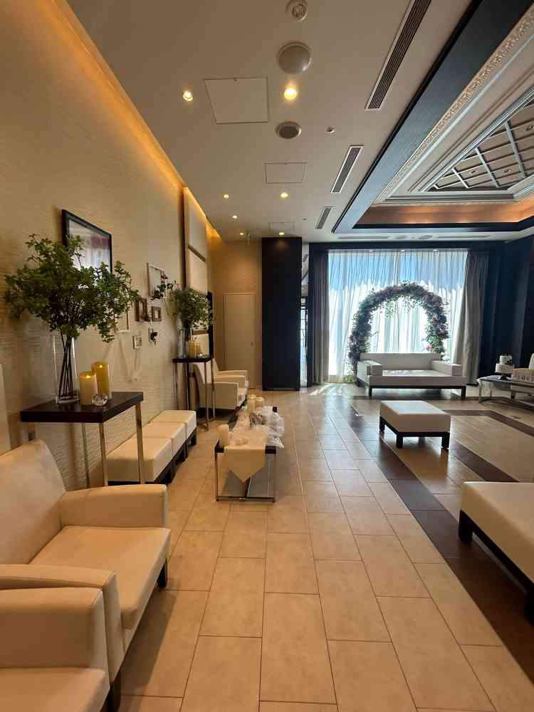 もう一つの披露宴前のスペース