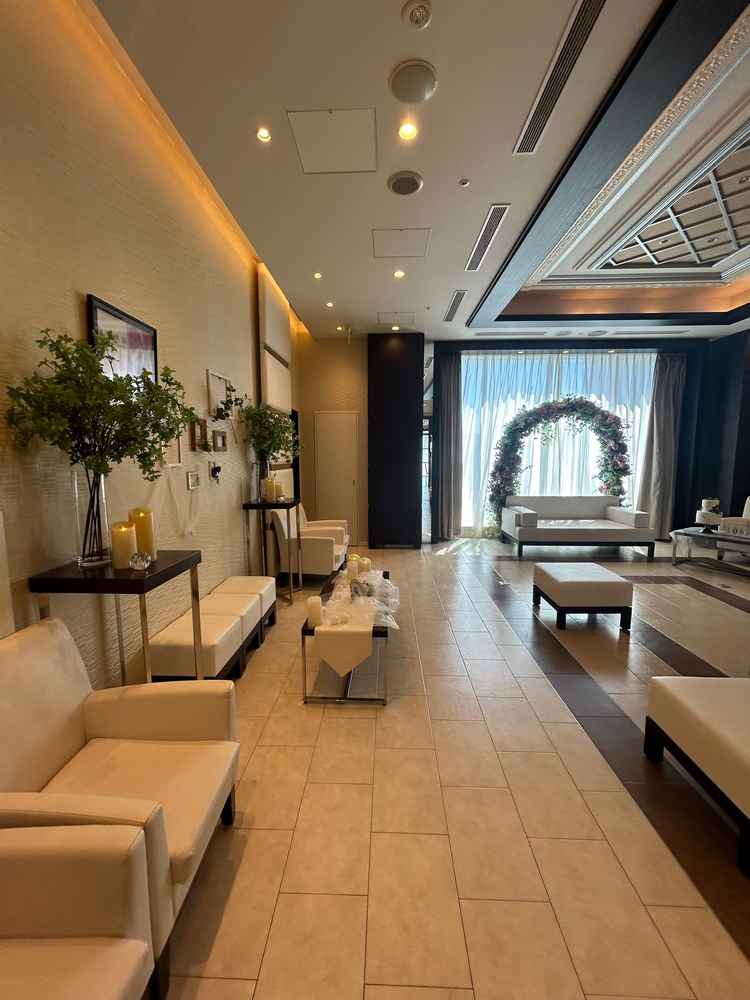 もう一つの披露宴前のスペース