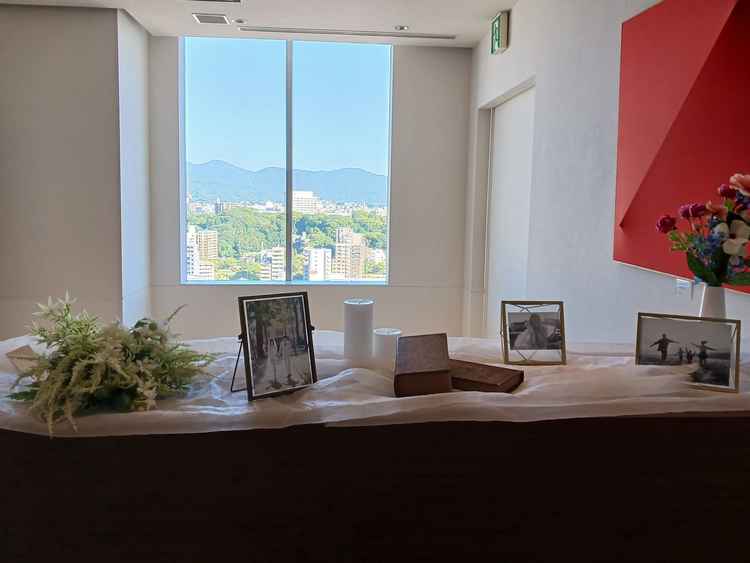 披露宴会場待合室からの景色