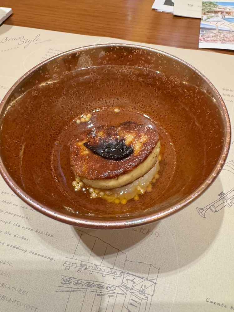 フォアグラのお茶漬け