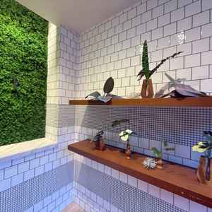 エントランスから緑溢れていて素敵な空間でした！