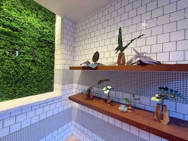 エントランスから緑溢れていて素敵な空間でした！