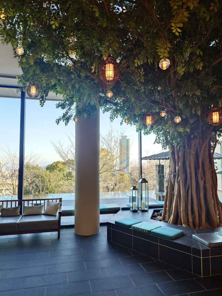 披露宴会場からの眺め