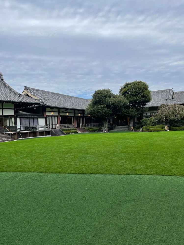 芝生のお庭