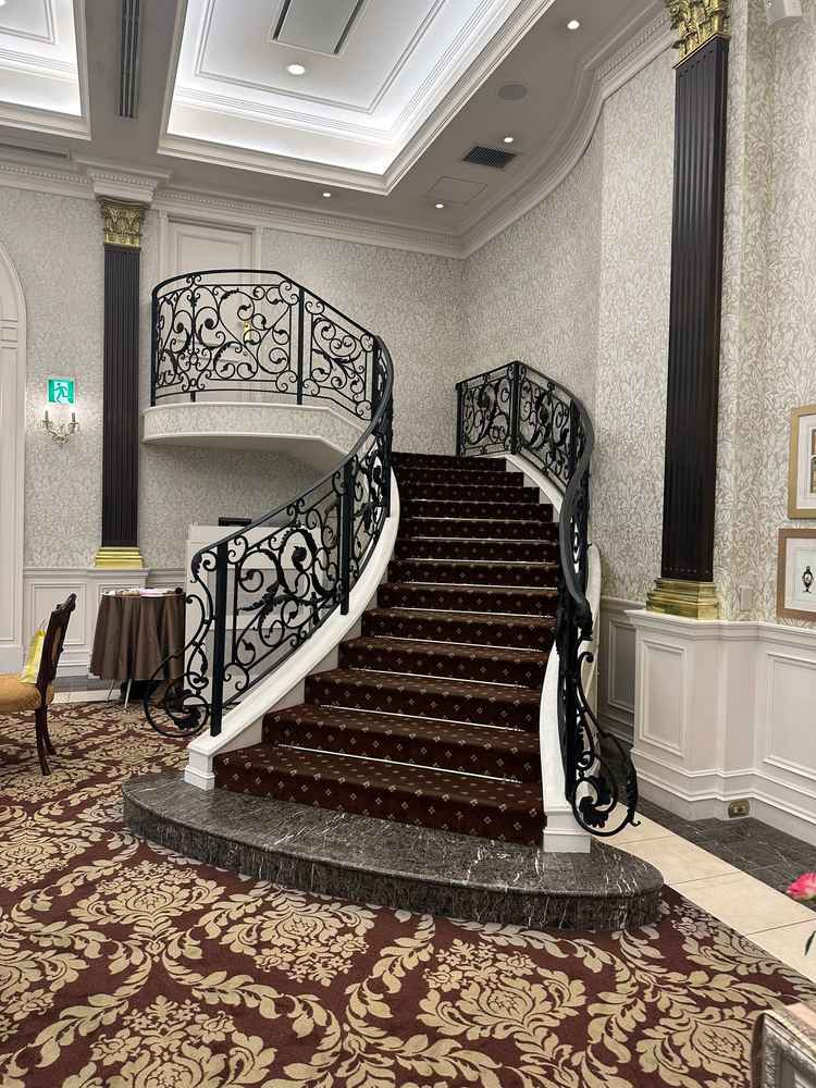 披露宴会場階段