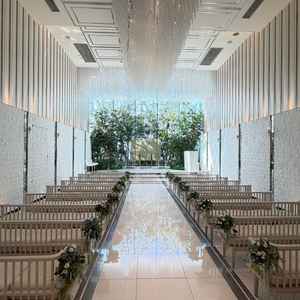 チャペル！雨でも晴れでもすごく綺麗そう