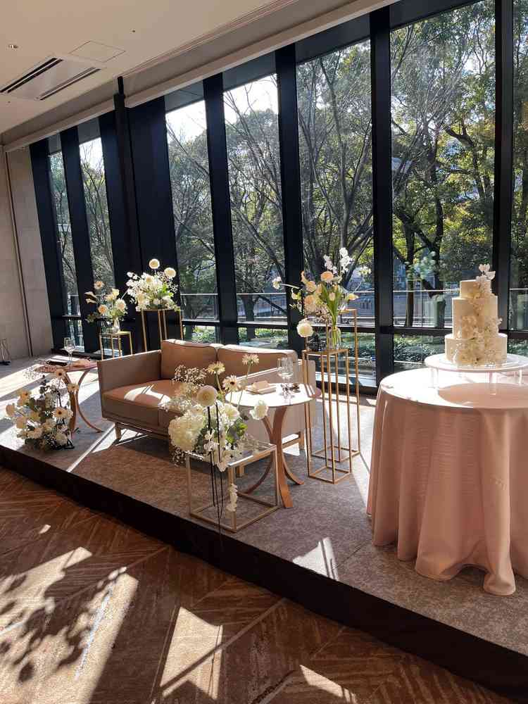 披露宴会場①高砂