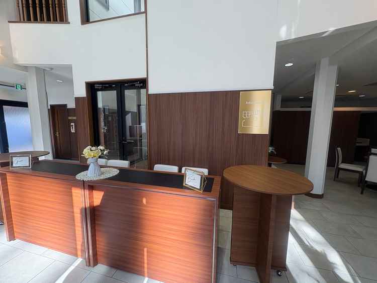 受付、飾り付けができるそう